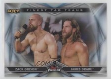 2020 Topps Finest WWE Tag Teams Zack Gibson James Drake #TT-16 Patch 1z6