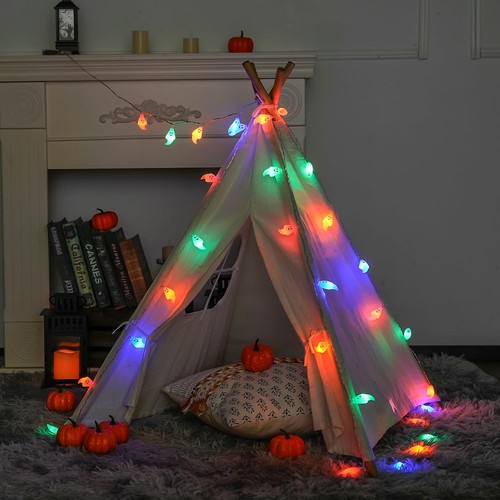 Happy Halloween Decorations Outdoor Indoor,Spooky Party Supplies bats Home Yard - Bild 4 von 8