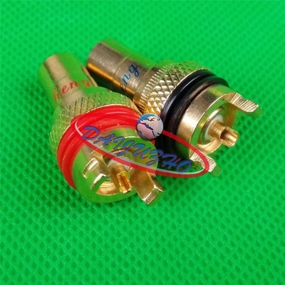 New 2Pcs    Chassis Connector 4 Amplifier#iv