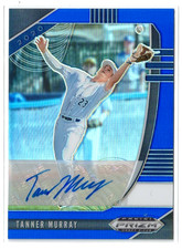2020 Panini Prizm Draft Picks BLUE RC AUTO Tanner Murray! Rookie! Autograph /60