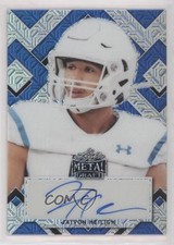 2022 Leaf Metal Draft Portrait Blue Mojo 7/15 Jaivon Heiligh #PA-JH1 Auto 0w8