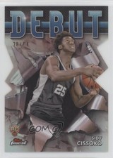 2023-24 Topps Finest Debut Die-Cut Refractor 38/74 Sidy Cissoko #D-26 3hd