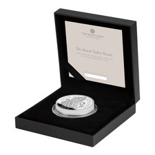 The Royal Tudor Beasts The Lion of England 2022 UK 2oz .999 Silver Proof Coin