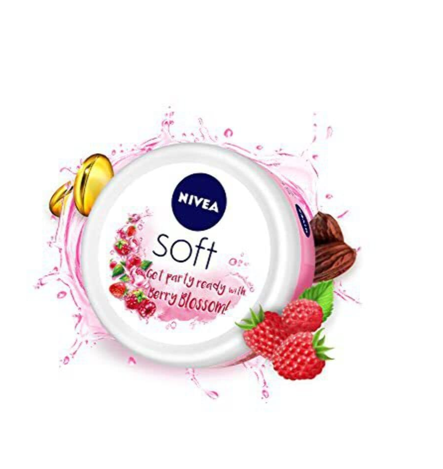 @ NIVEA Soft Light Moisturizer For Face Hand & Body 100ml