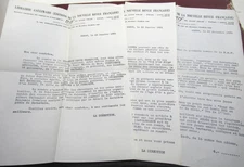 RARE LETTERS EDITIONS NRF GALLIMARD Sur PUBLICATIONS 1931 DU GARD GIDE CINEMA