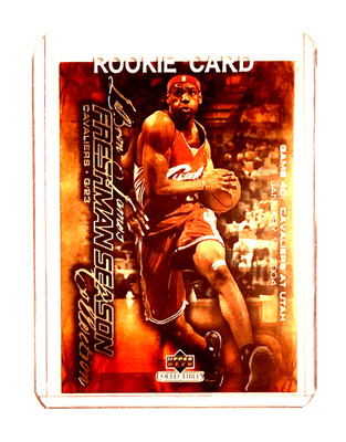 Lebron James Rookie 2003 Upper Deck Set Gold Basketball 03-04 RC Lakers SP #42