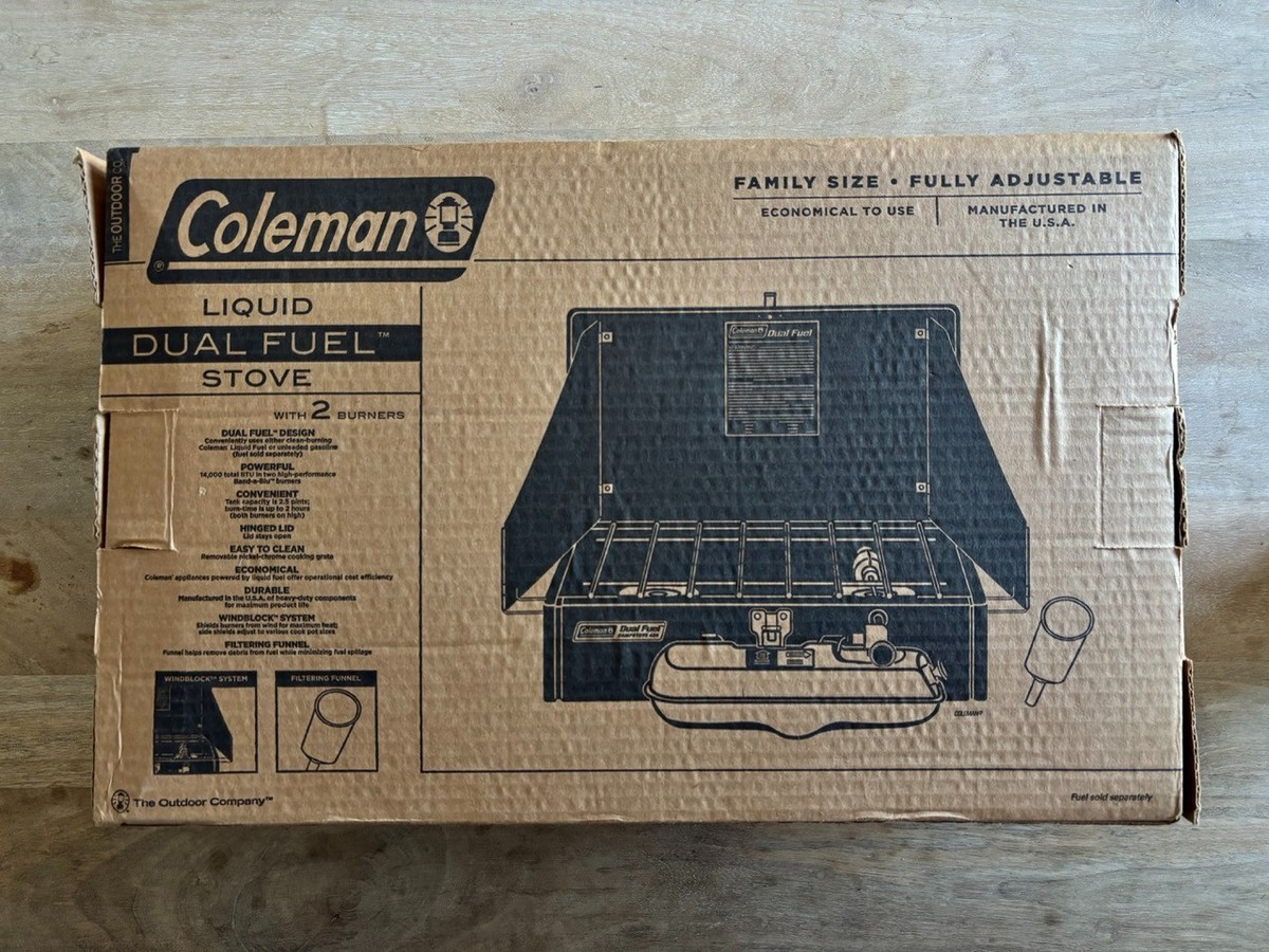 Coleman Dual Fuel Campstove 424 BRAND NEW | eBay