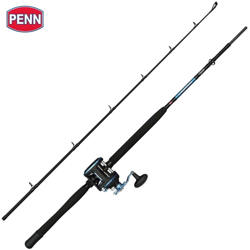 PENN All-Round Boat Fishing Rod-Level Wind Reel Combo WARFAR