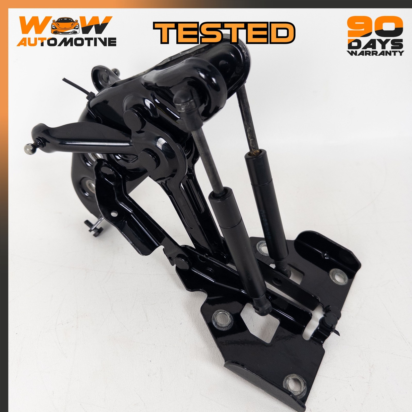 04-13 BENTLEY CONTINENTAL GTC GT FLYING SPUR FRONT RIGHT LEFT HOOD HINGE SET OEM