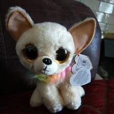 Image of Ty Beanie Boo Chewy the Chihuahua Dog,| 6 Inch BNWTs
