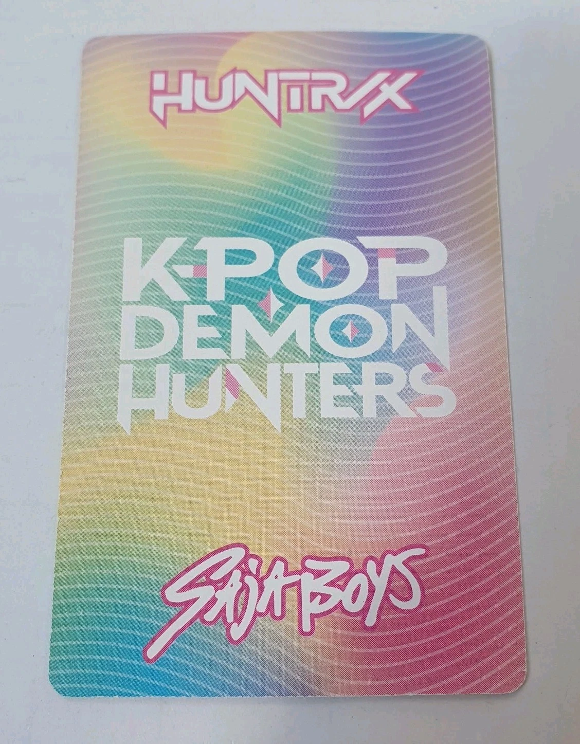 KPOP DEMON HUNTERS CARD Huntrix Rumi Acrylic Card