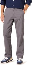 Amazon Essentials Men's Classic-Fit Casual Stretch Chino Pant Charcoal 32x28