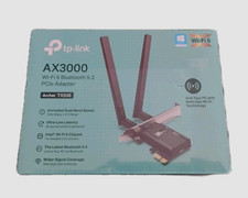 TP Link Archer TX55E AX3000 WiFi 6 PCIe Card Bluetooth 5.2 Dual Band New Sealed