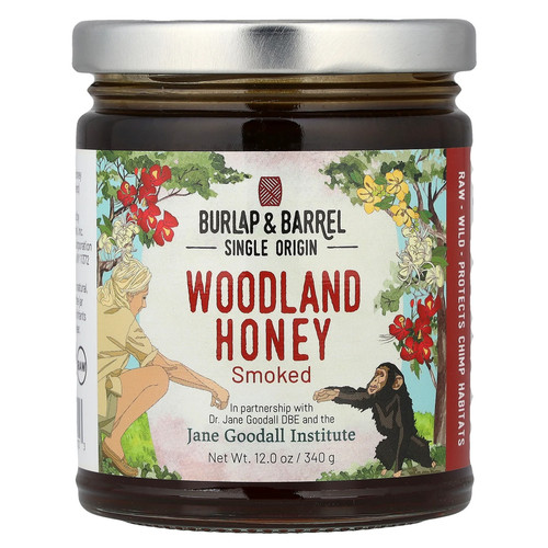 Woodland Honey, Smoked, 12 oz (340 g)