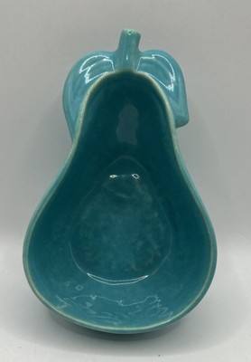 Vintage Red wing pottery Pear dish