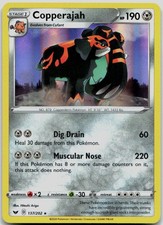 Copperajah Holo 137/202 Rare Sword & Shield Pokemon NM/M