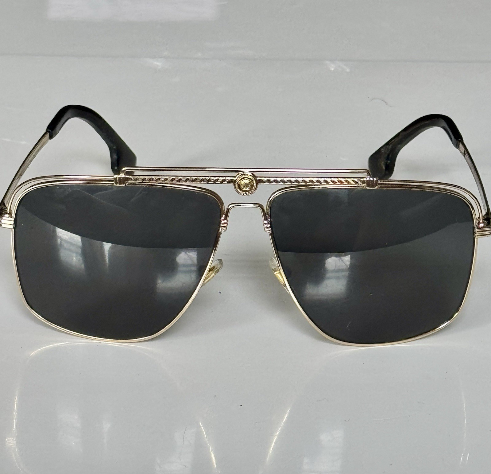 Versace VE2242 100287 Men's Rectangular Sunglasses - image 2