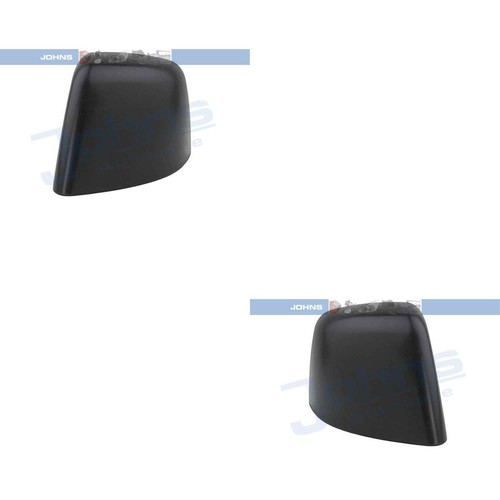 Johns, copertura per specchietto retrovisore sinistro, compatibile con Ford Transit Courier 14, nero