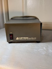 Astron RS-7A Regulated Power Supply 13.8V DC 5A Tested Working USA
