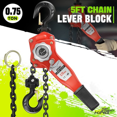 Manual 1T Capacity 1.5m Chain Hoist Alloy Steel Chain Block for Industrial Area