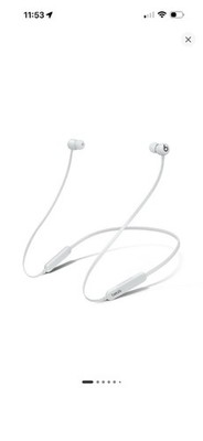 BRAND NEW Beats by Dr. Dre White Bluetooth Phone Headset Wireless Headphones 