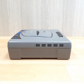 SEGA SATURN Gray console & Virtua Gun with Box, 5 Games & 1 controller Japanese