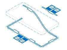 Midea 12170000009514 Microwave Door Film Genuine Replacement Part