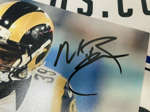Malcolm Brown Signed High School/College/NFL 8x10 Photo Lot NB Autographs COA UT - Bild 7 von 8