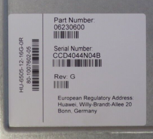 Huawei SNS2224 16Gb/s 24-Port (24-Active) SFP+ FC SAN Switch BR-6505-12-16G-0R - 第 7/7 張圖片
