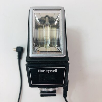 Honeywell Auto Strobonar 110 Automatic Thyristor Flash Hot Shoe VTG Camera WORKS