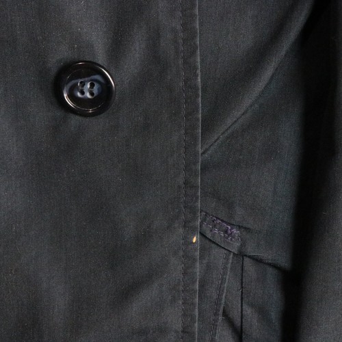 Samuel Martin London Nino Regenmantel Trenchcoat dunkelblau XL Vintage - Bild 3 von 19