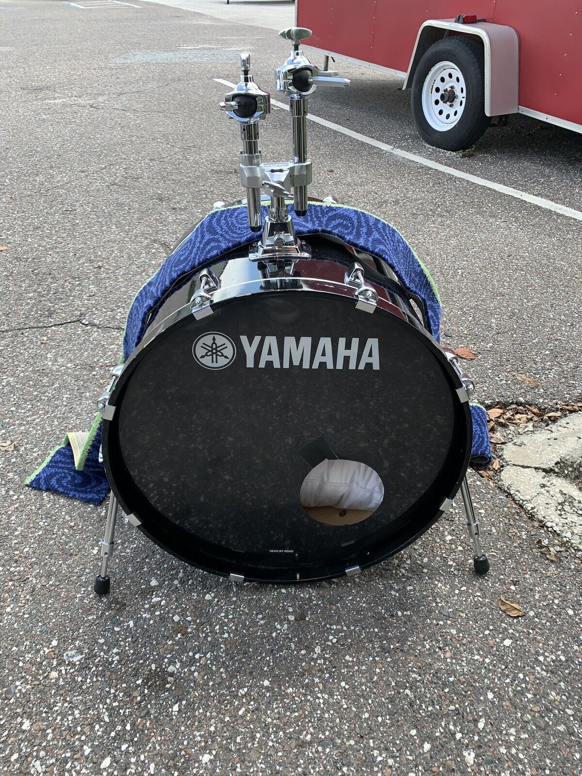 Yamaha Tour Custom Kick Drum (Black), Air-Seal Maple Shell, Bass Drum, Kick  Drum eBay