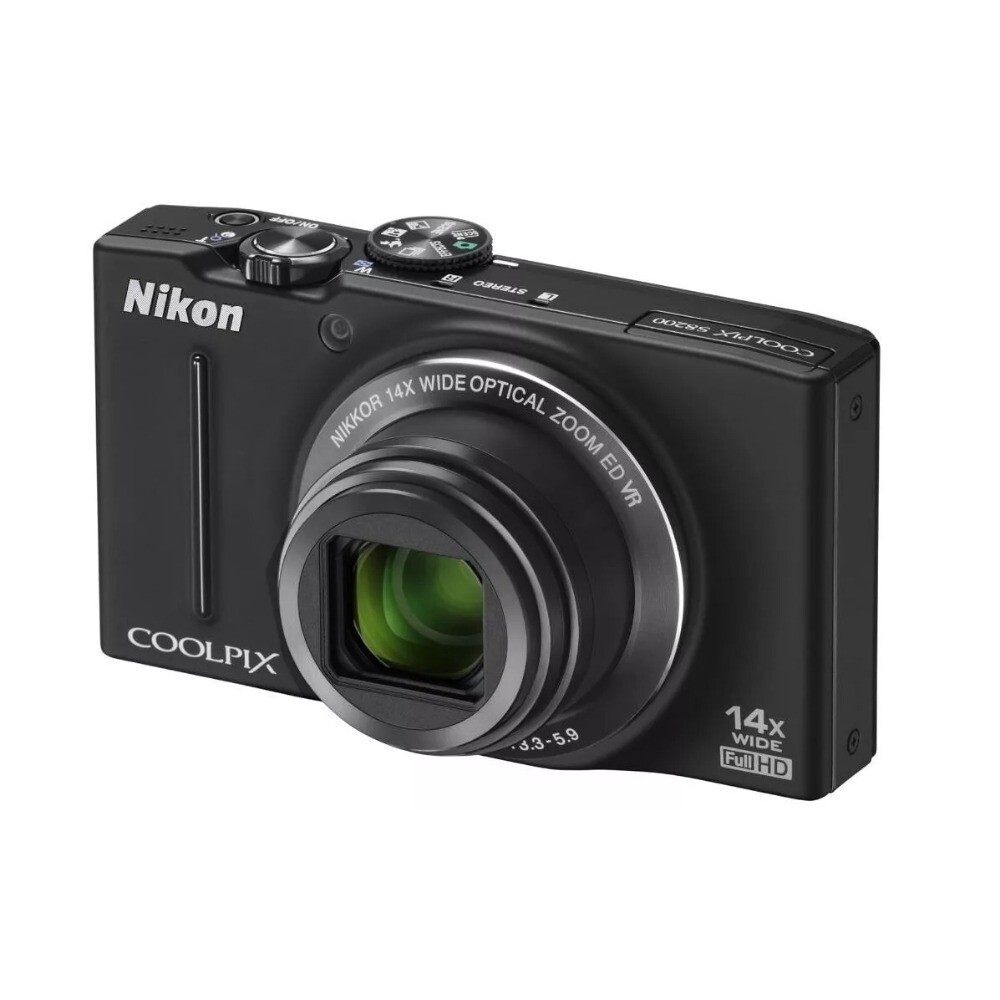 Nikon COOLPIX S8200 ブラック ニコン Nikon COOLPIX S8200 16.1MP Digital Camera Black 18208262885