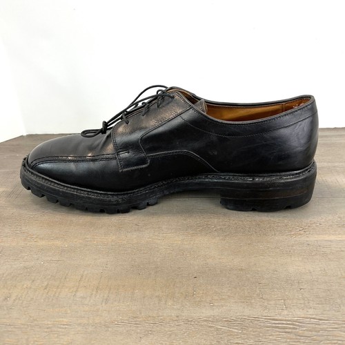 Allen Edmonds Hillcrest Men’s Size 11 EEE Oxford Bicycle Toe Shoes Black Vibram - Picture 11 of 14