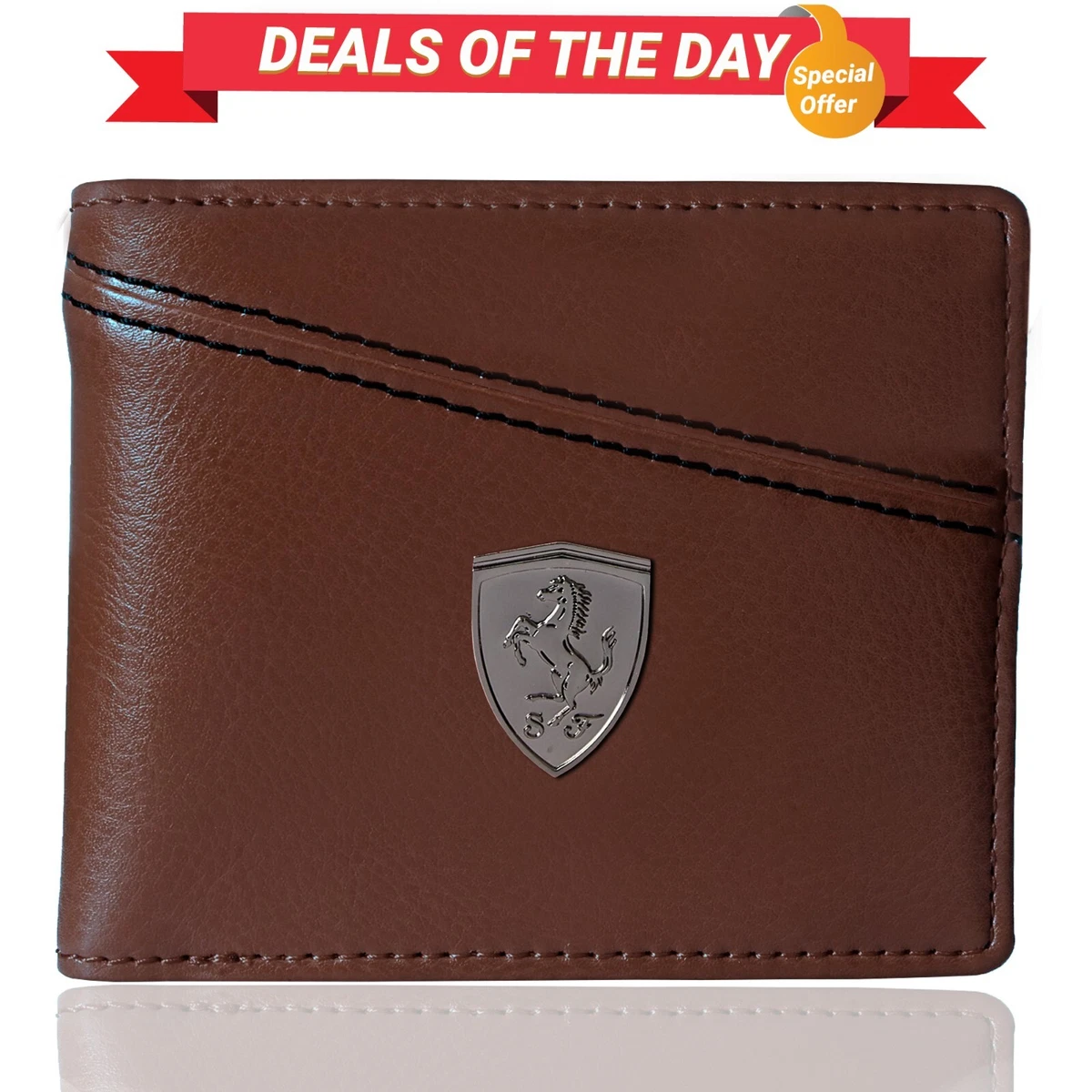 Puma originals cheap billfold wallet