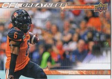 2023 Upper Deck CFL Football  CFL GREATNESS  