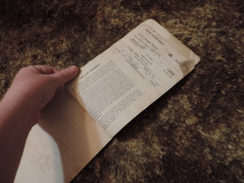 1960? Chevy Owner Protection Policy book - Picture 7 of 7