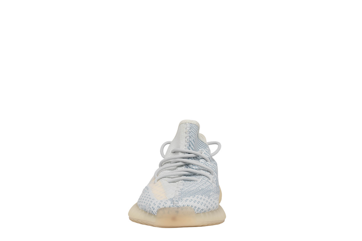 White Yeezy Boost 350 Supreme running shoes for men