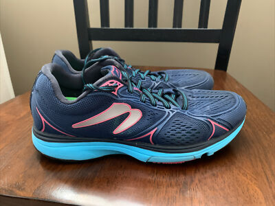 Newton Running Fate 6 Blue Pink Race Shoes Womens Size 8 EUC
