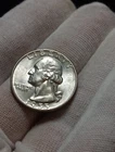 👉1955 -D   Washington Silver Quarter Bu  Choice   D/446