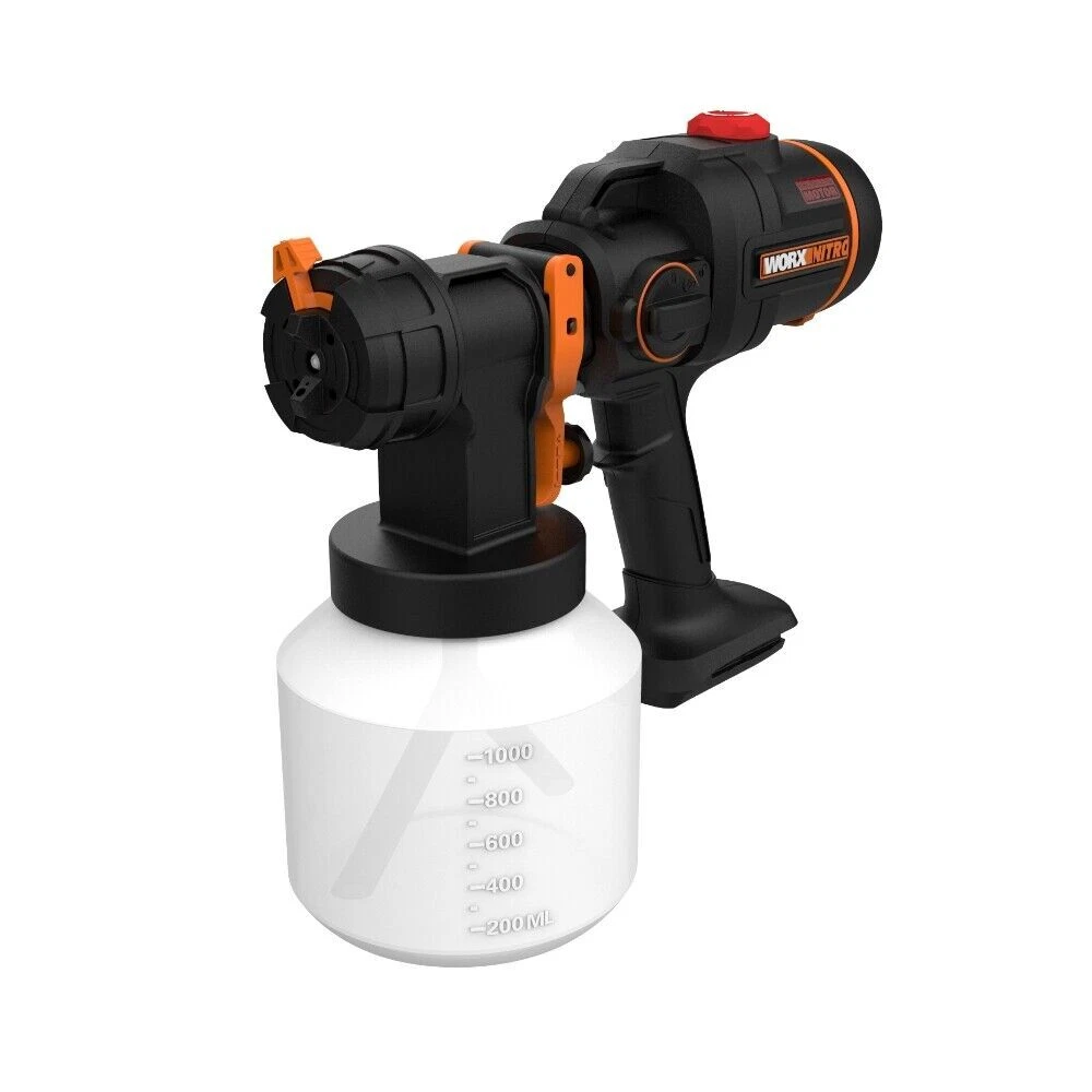 WX020L.9 WORX Nitro 20V Cordless Paint Sprayer with Brushless