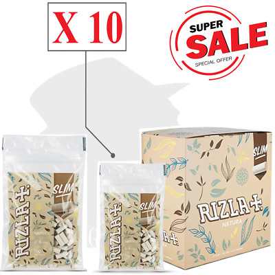 Filtri Rizla Natura Slim 6mm Size Filtre 10 Bustine Da 150 Filtrini
