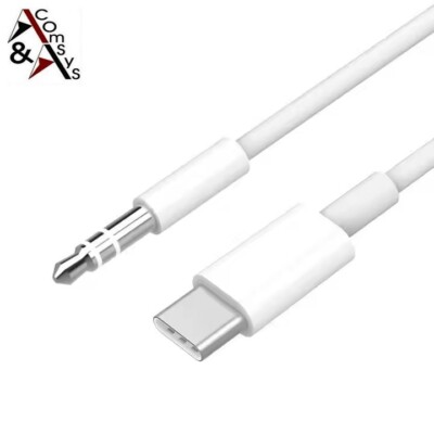 1m Adapter Kabel USB Type C auf Audio Aux Klinkenstecker 3,5mm klinkenbuchse #W