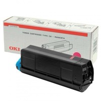 Oki Toner Type C6 Patrone C5100 C5200 C5300 C5400 Magenta