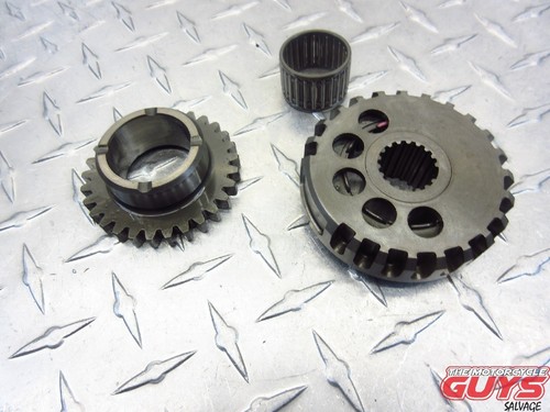 2007 2008 07 08 KAWASAKI ZX6R ZX6 600 NINJA OEM STARTER GEAR ASSEMBLY CLUTCH - Picture 9 of 12