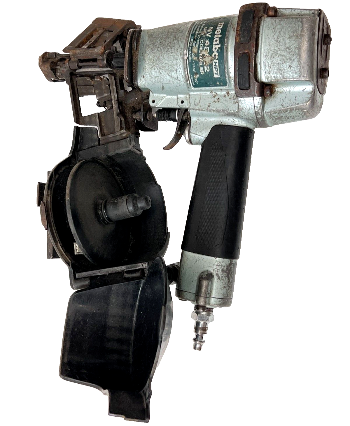Metabo NV45AB2M HPT 13/4 Inch 1.75" Wire Coil Roofing Air Nail Gun Nailer 717709024182 eBay