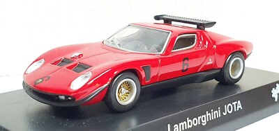 1/64 Kyosho CIRCUIT WOLF LAMBORGHINI MIURA JOTA SVR RED #6 diecast