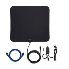 Knox Gear Ultra Thin Digital HDTV Antenna Nylon Braided 4K HDMI Cable