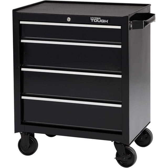 Craftsman 4 Drawer Metal Portable Chest Black Wrinkle For Sale