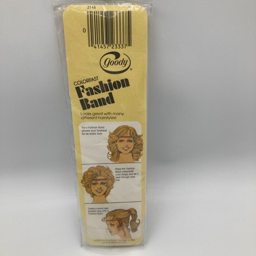 Vintage 1980 Goody Braided Headband Hair Accessories - Picture 3 of 3